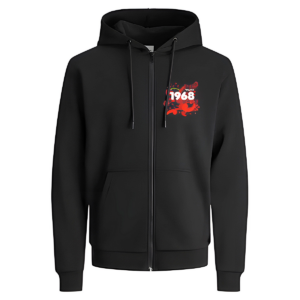 Hoodie jacket "1968"