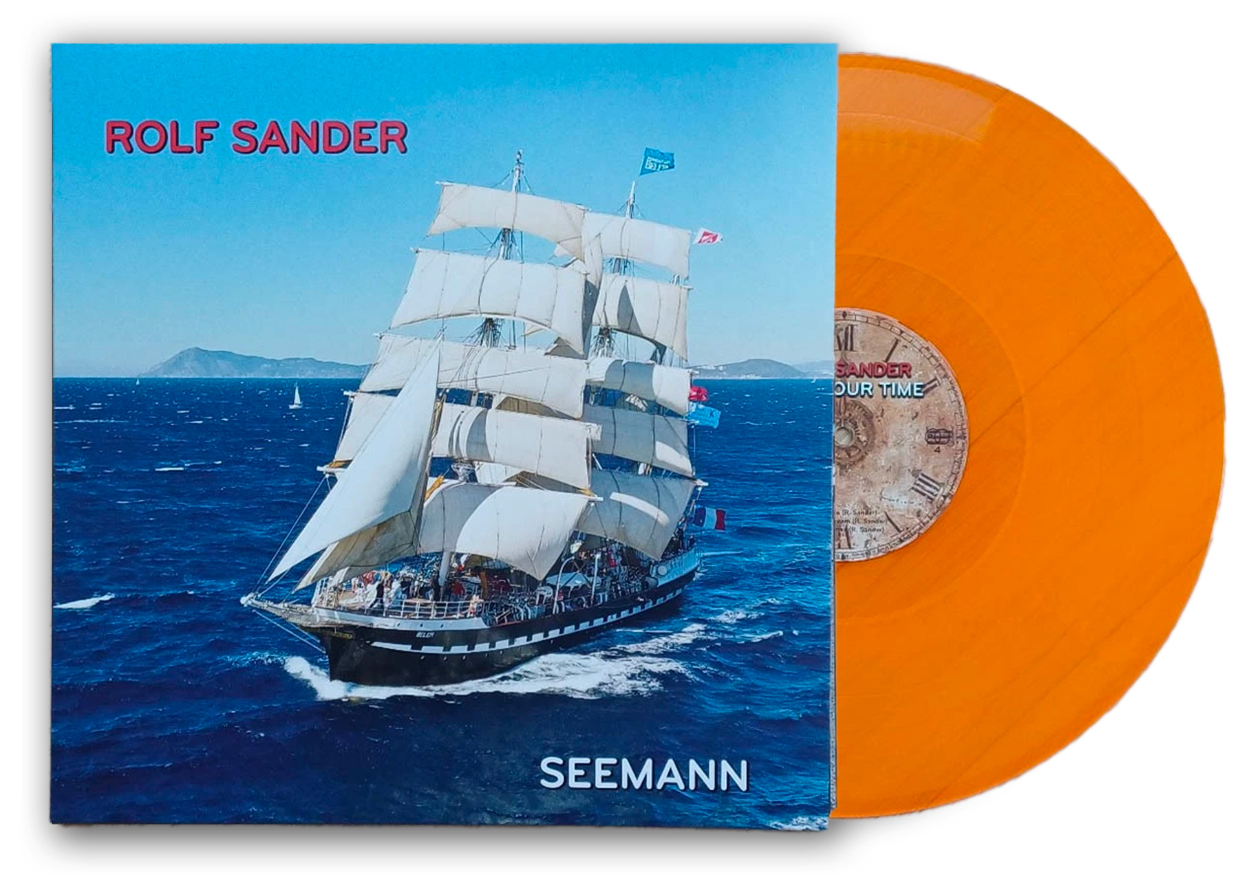 Doppel-LP "Seemann / Take Your Time" von Rolf Sander feat. Michael Dorp